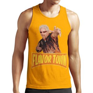 Flavor Town Usa Guy Flerl All-over-print Unisex Tank Top