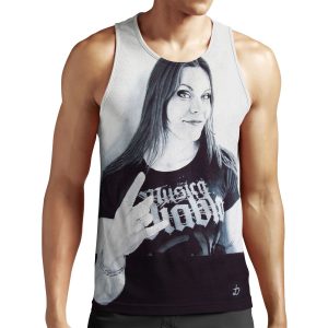 Floor Jansen Portrait All-over-print Unisex Tank Top
