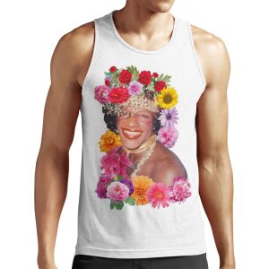 Flowerful Marsha P Johnson All-over-print Unisex Tank Top