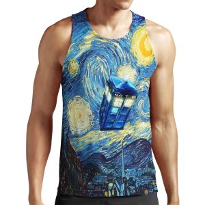 Flying Magic Phone Box All-over-print Unisex Tank Top