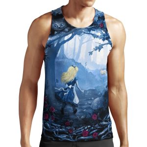 Follow The Rabbit All-over-print Unisex Tank Top