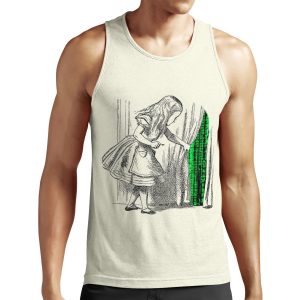 Follow The White Rabbit All-over-print Unisex Tank Top