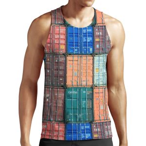 For The Love Of Shipping Containers All-over-print Unisex Tank Top