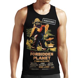 Forbidden Planet Poster All-over-print Unisex Tank Top