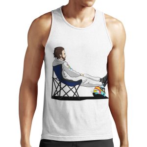 Formula 1 Fernando Alonso Deckchair Cutout All-over-print Unisex Tank Top