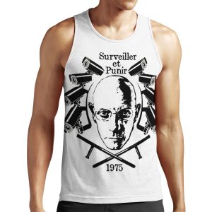 Foucault Discipline And Punish All-over-print Unisex Tank Top