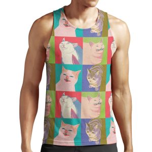Four Meme Cats Of The Apocalypse All-over-print Unisex Tank Top