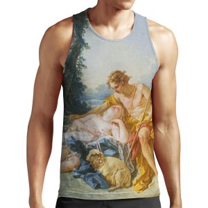 Fran%C3%A7Ois Boucher Daphnis And Chloe All-over-print Unisex Tank Top