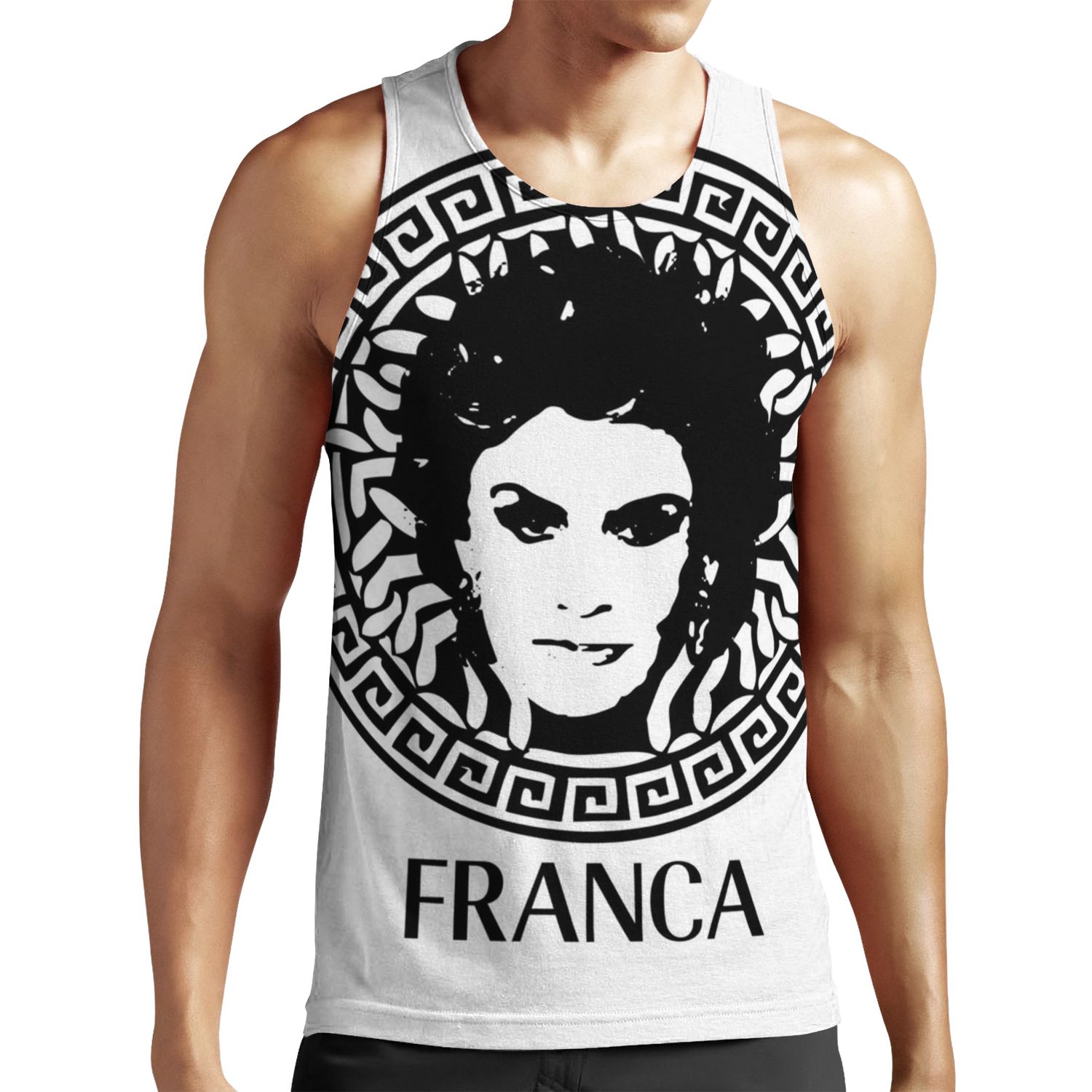Franca All-over-print Unisex Tank Top