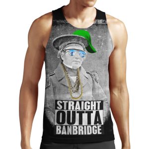 Francis Crozier Straight Outta Banbridge All-over-print Unisex Tank Top