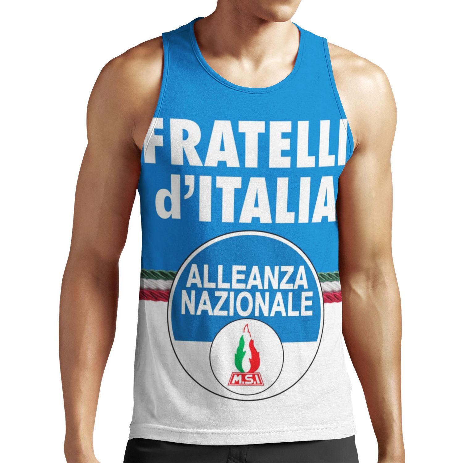 Fratelli D Italia Brothers Of Italy All-over-print Unisex Tank Top