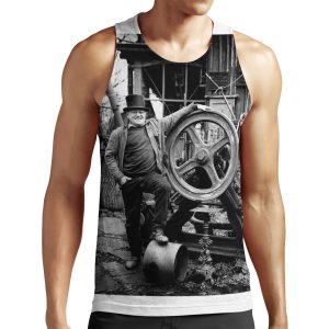 Fred Dibnah Steeplejack All-over-print Unisex Tank Top
