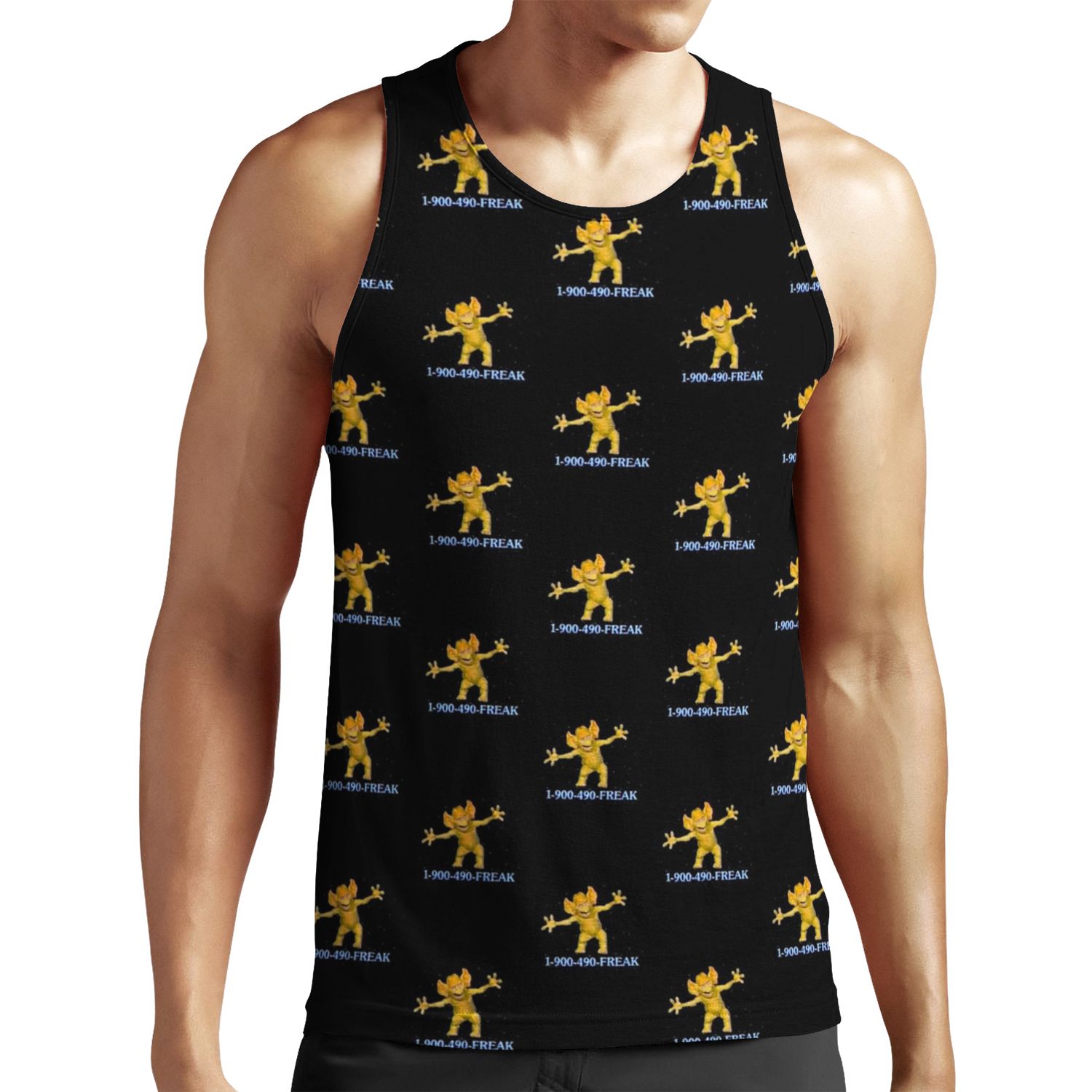 Freddie Freaker All-over-print Unisex Tank Top