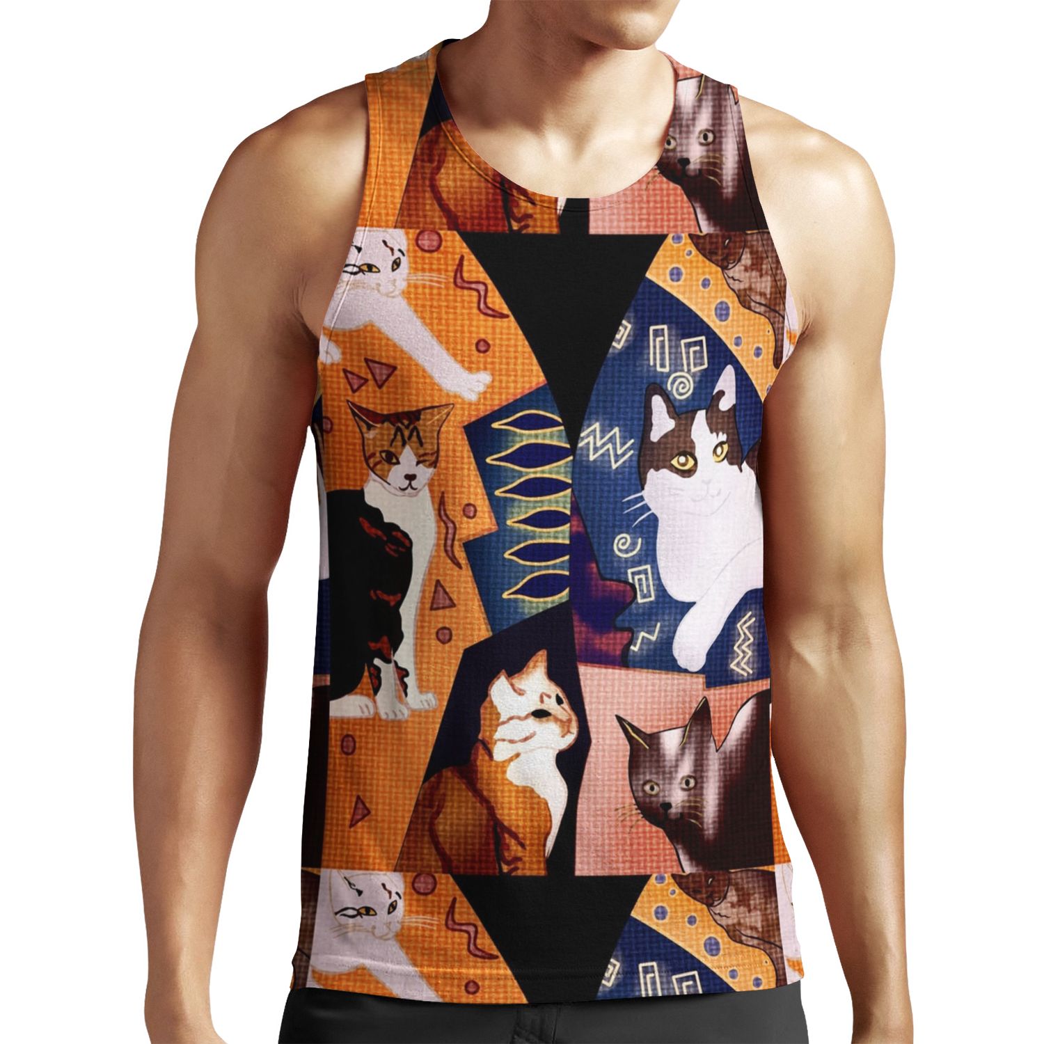 Freddie Mercury S Waistcoat All-over-print Unisex Tank Top