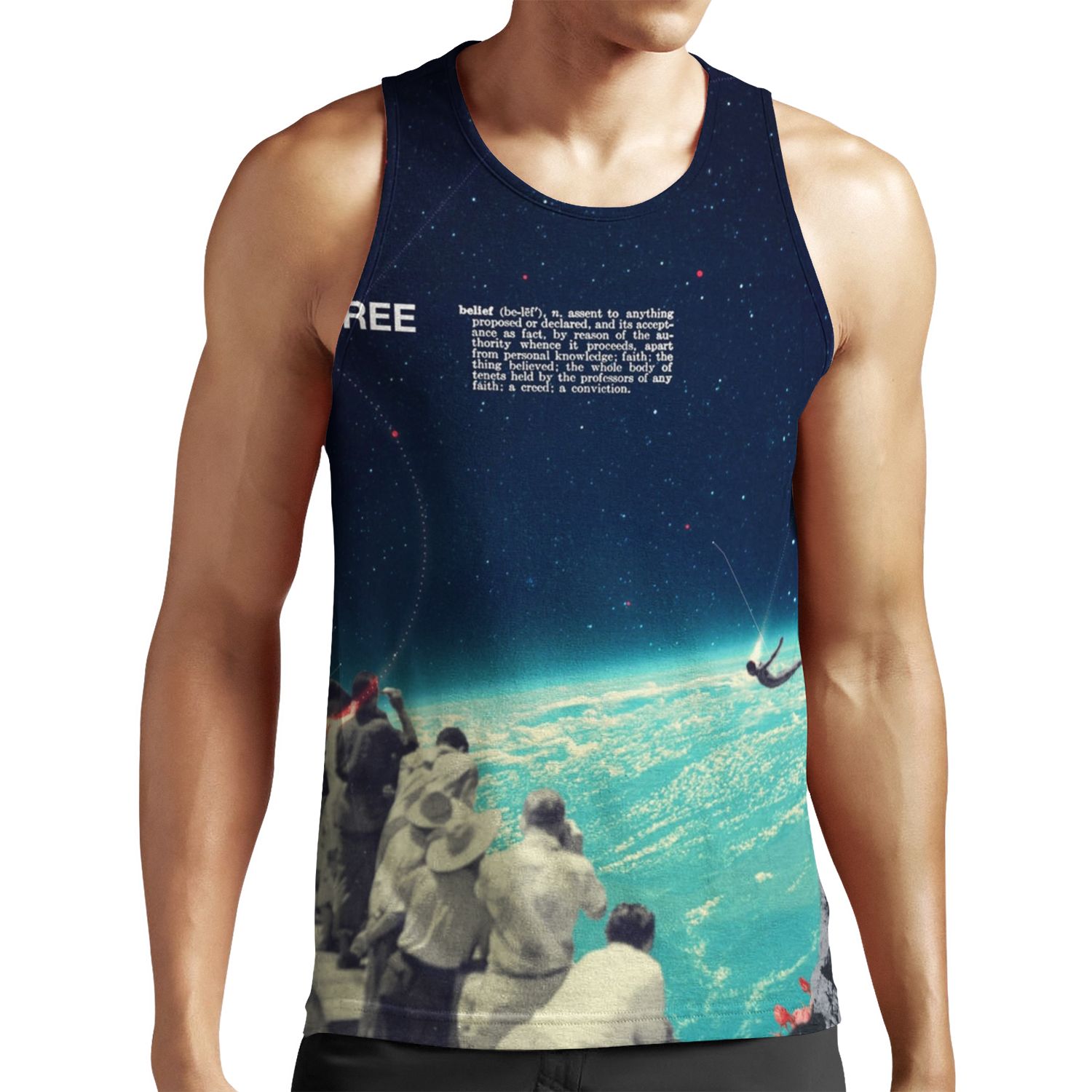 Free All-over-print Unisex Tank Top