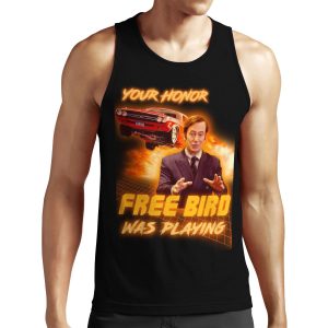 Free Bird Was Playing All-over-print Unisex Tank Top