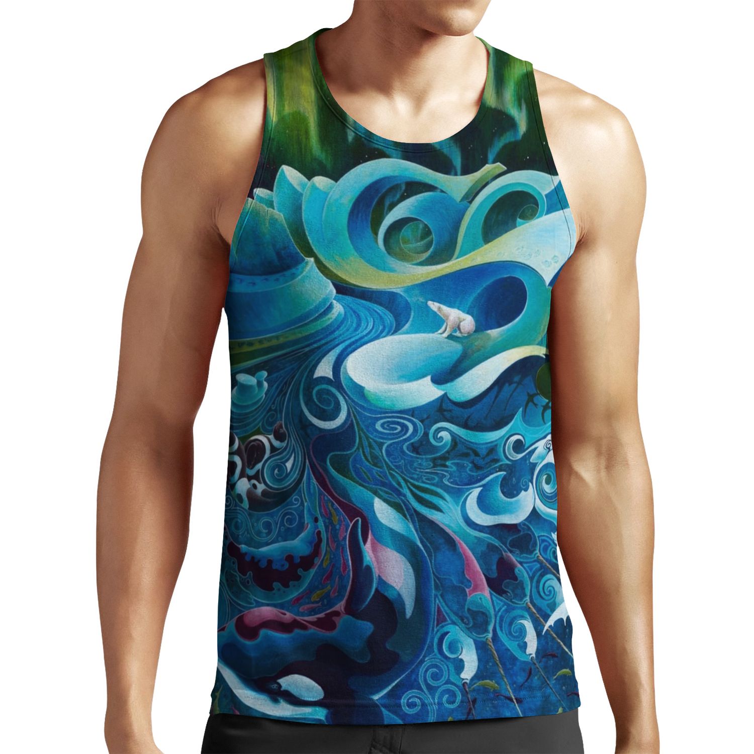 Free Floe All-over-print Unisex Tank Top