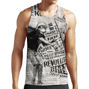 Free Hong Kong All-over-print Unisex Tank Top