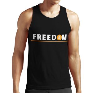 Freedom Bitcoin Original All-over-print Unisex Tank Top