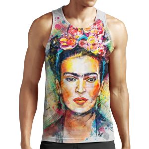 Frida Kahlo All-over-print Unisex Tank Top