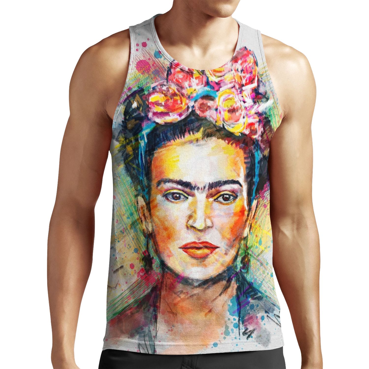 Frida Kahlo All-over-print Unisex Tank Top