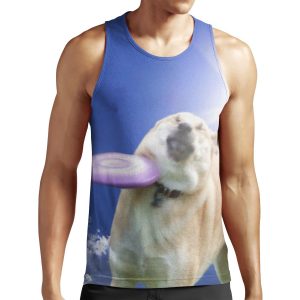 Frisbee Dog Doggo 4 All-over-print Unisex Tank Top