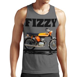 Fs1E Fizzy Motorcycle By Motormaniac All-over-print Unisex Tank Top
