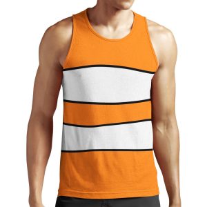 Full Body Halloween Costume Clownfish Nemo All-over-print Unisex Tank Top