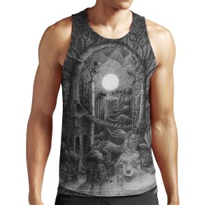 Full Tree Moon All-over-print Unisex Tank Top