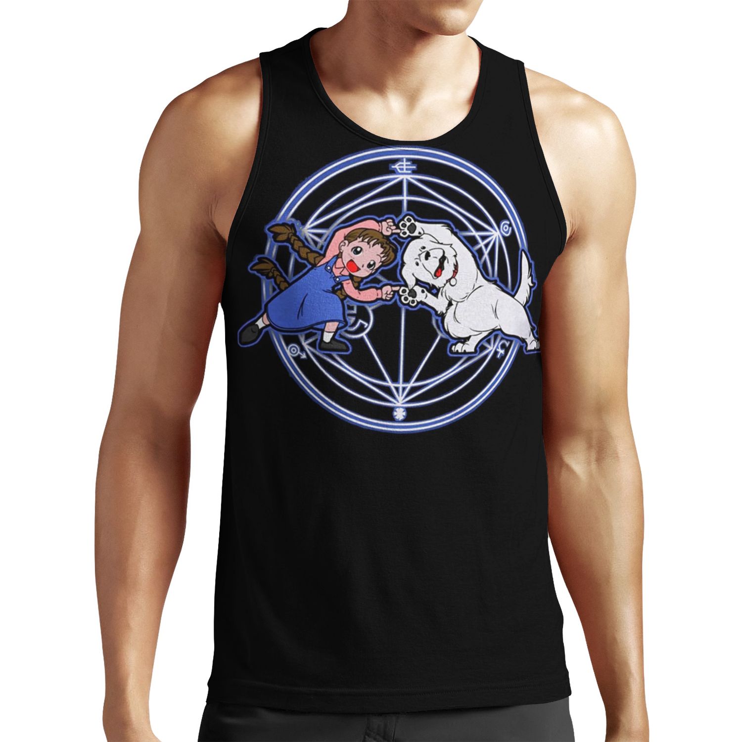 Fullmetal Fusion Ha Shirt Fullmetal Alchemist Nina All-over-print Unisex Tank Top