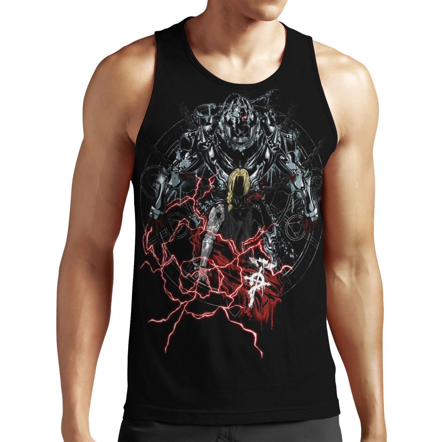 Fullmetal Graffiti All-over-print Unisex Tank Top