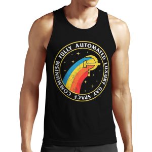 Fully Automated Luxury Gay Space Communism All-over-print Unisex Tank Top