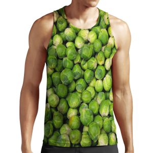 Funny Brussels Sprouts Backpack All-over-print Unisex Tank Top