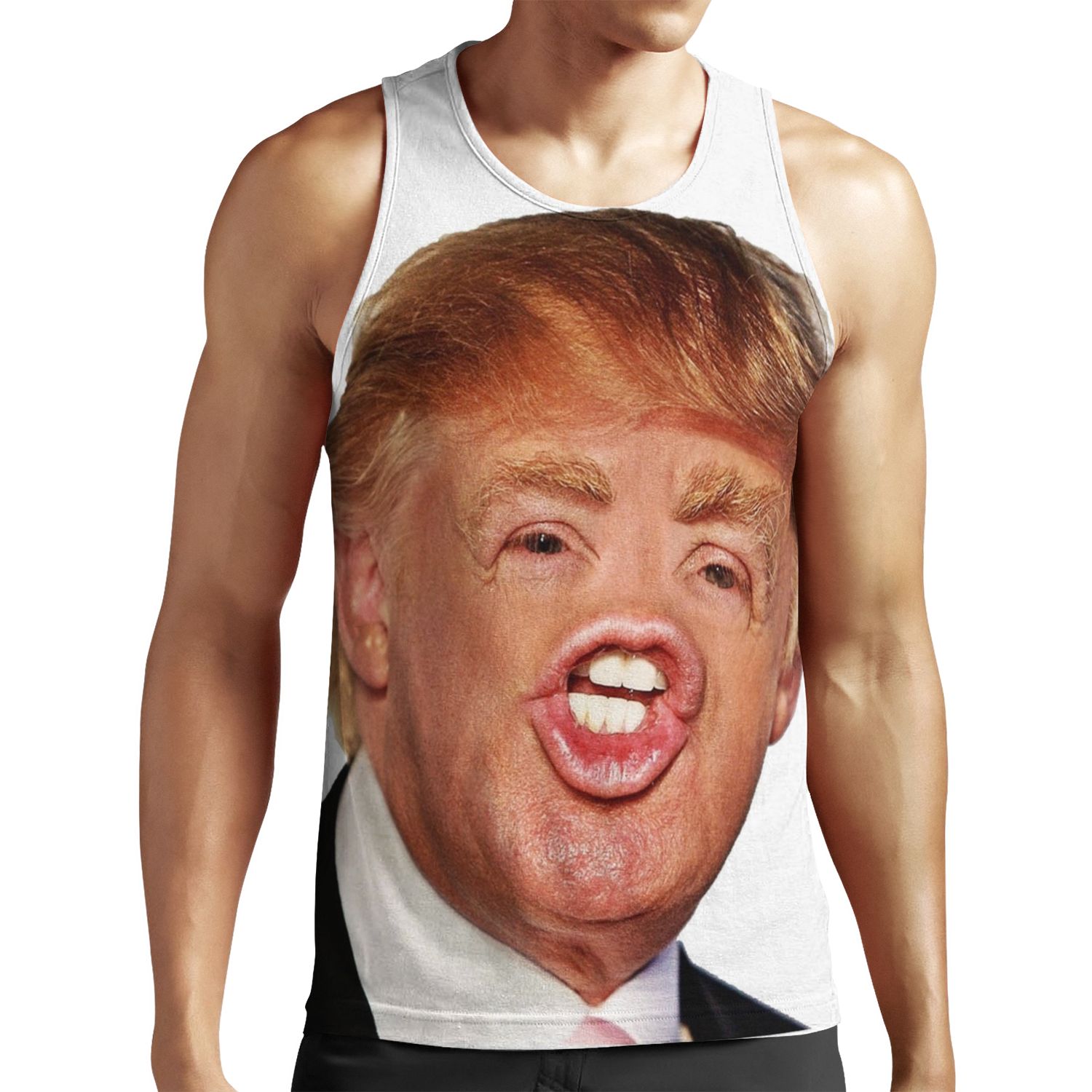 Funny Donald Trump Meme All-over-print Unisex Tank Top