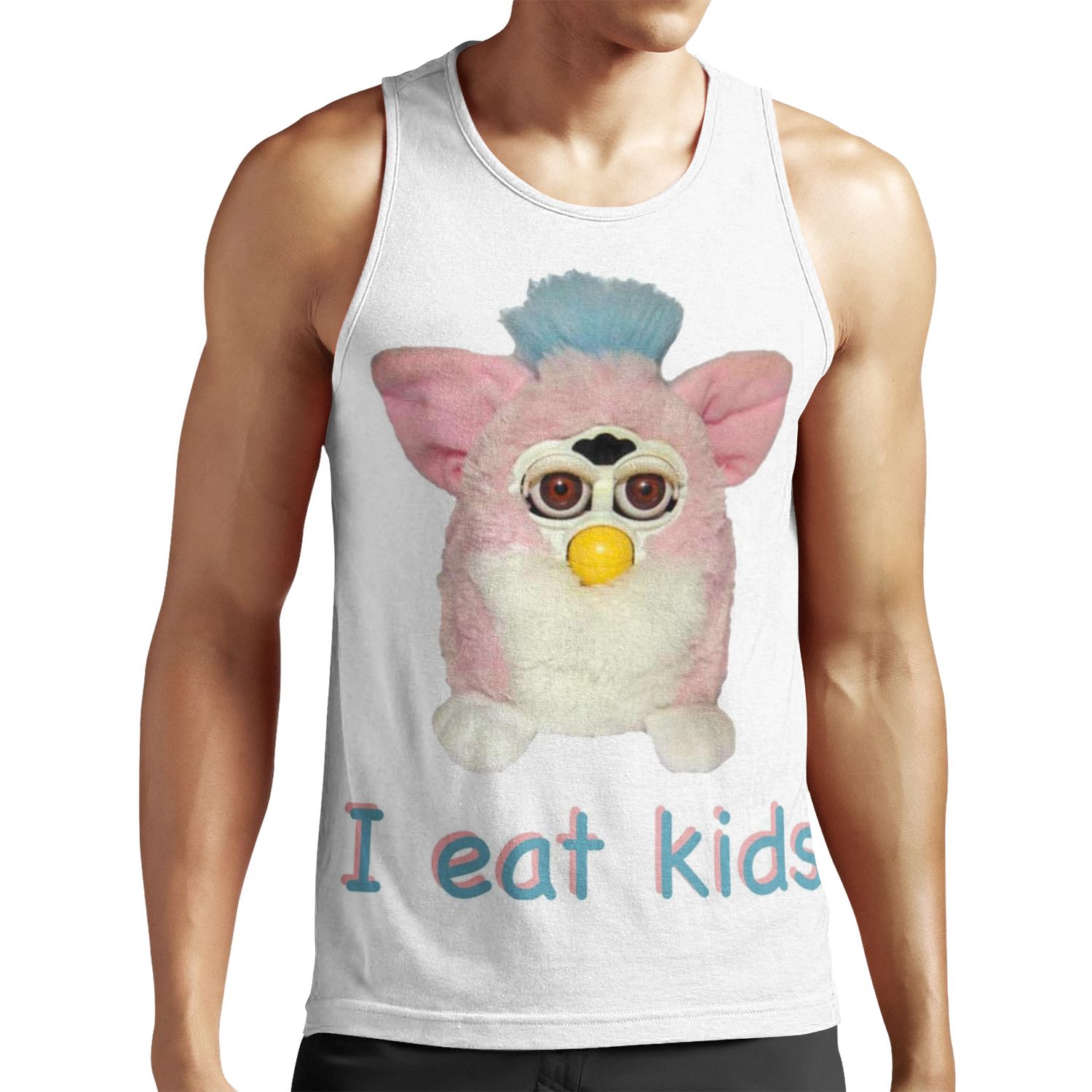 Furby I Eat Kids All-over-print Unisex Tank Top