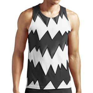 Galarian Zigzagoon Pattern All-over-print Unisex Tank Top