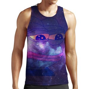 Galaxy Pepe Rare All-over-print Unisex Tank Top