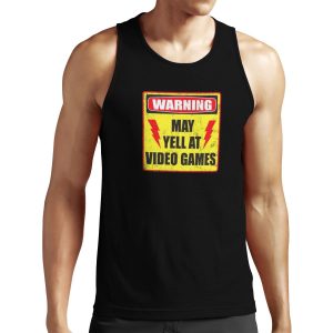 Gamer Warning All-over-print Unisex Tank Top