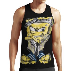 Gangster Spongebob All-over-print Unisex Tank Top
