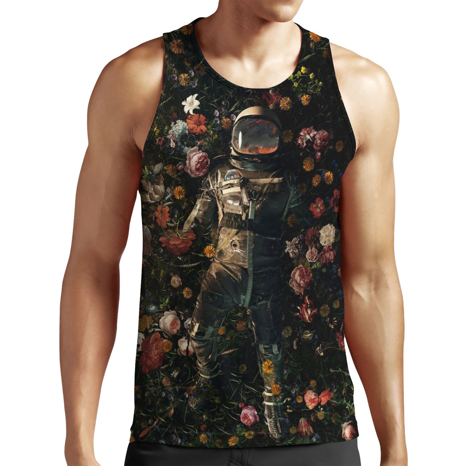 Garden Delights All-over-print Unisex Tank Top