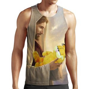 Garfield Blessed All-over-print Unisex Tank Top