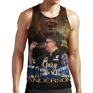 Gary Anderson Darts Player All-over-print Unisex Tank Top