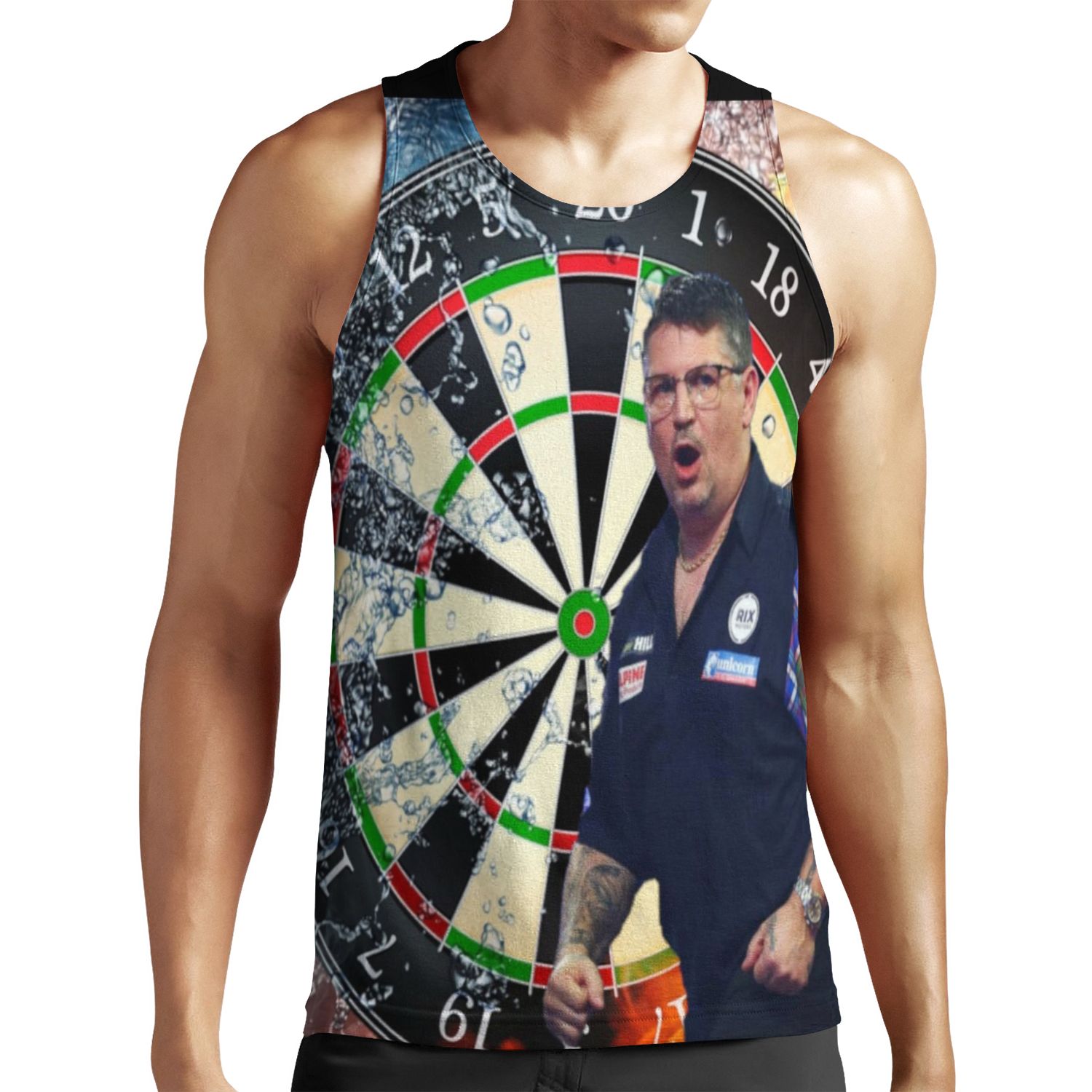 Gary Anderson The Flying Scotsman All-over-print Unisex Tank Top