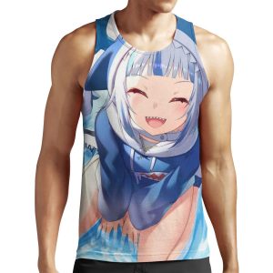 Gawr Gura All-over-print Unisex Tank Top