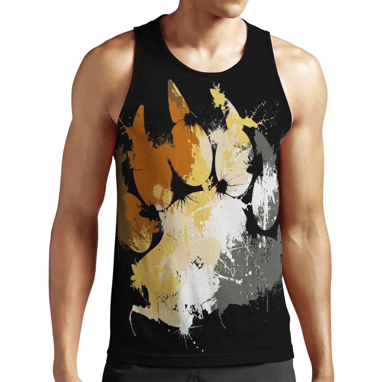 Gay Bear Pride All-over-print Unisex Tank Top