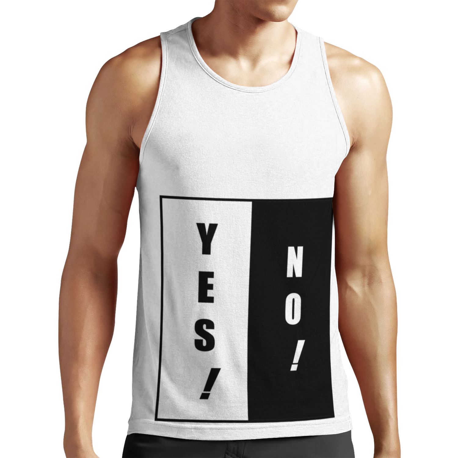 Gentoku S Yes No Shirt All-over-print Unisex Tank Top