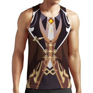 Geo Archon Cosplay All-over-print Unisex Tank Top