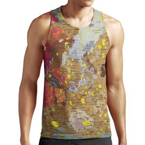 Geology Of Mars All-over-print Unisex Tank Top