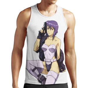 Ghost In The Shell Motoko Kusanagi All-over-print Unisex Tank Top