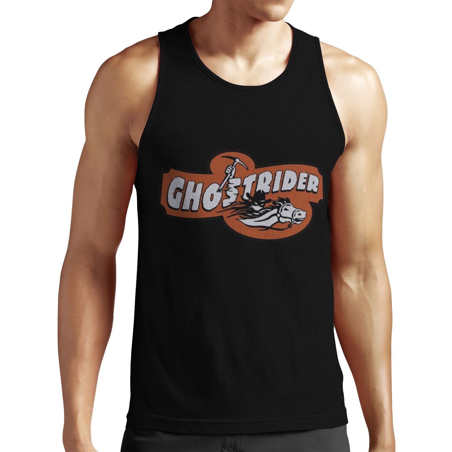 Ghostrider Knott S Berry Farm All-over-print Unisex Tank Top